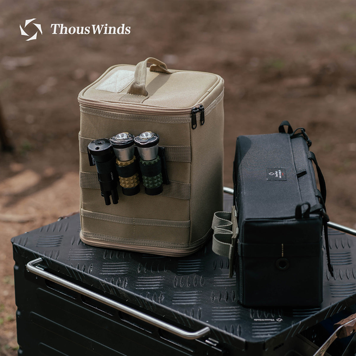 Molle Camping Lantern Holder Storage Webbing