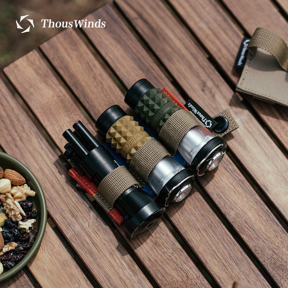 Molle Camping Lantern Holder Storage Webbing