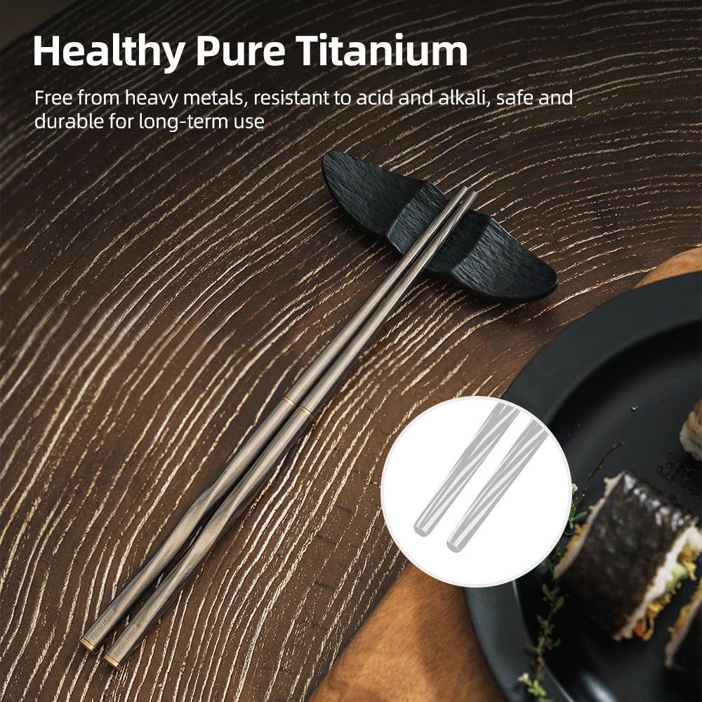 Foldable Titanium Chopsticks