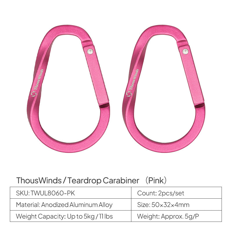 Teardrop Carabiner