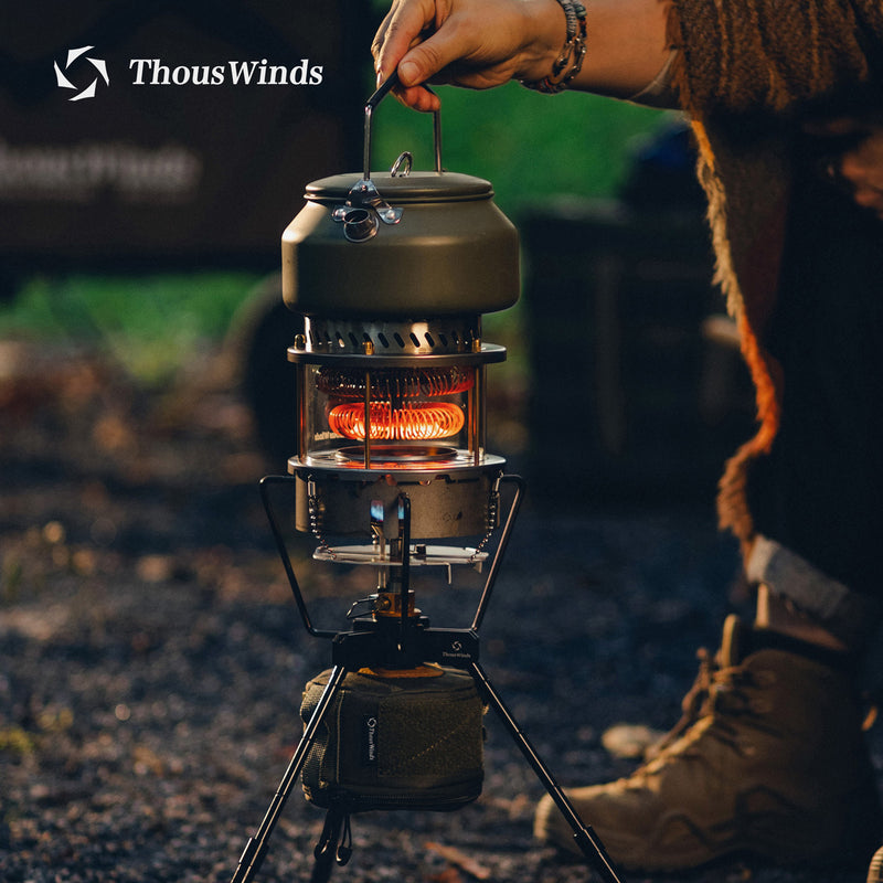 Thous Winds Firewheel Heater Outdoor Camping Ultralight Convenient Gas Stove Heating Heater Heating Equipment