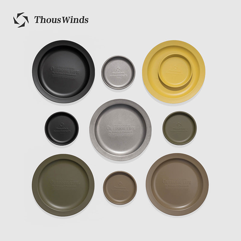 22cm Outdoor Camping Plate Dish