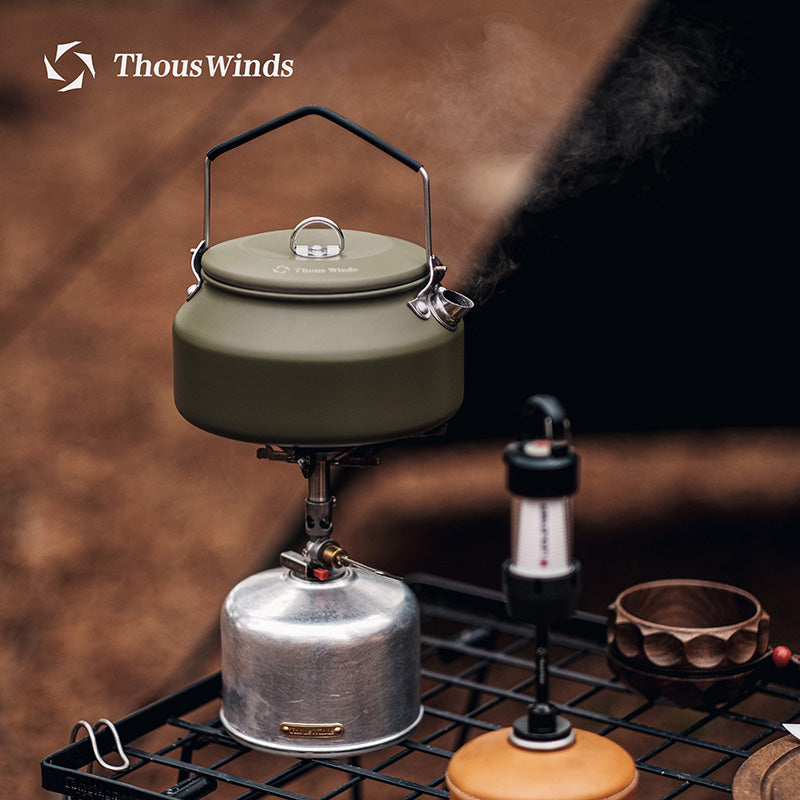Thous Winds Stainless Steel Kettle Food Grade Teapot For Make Tea Boil Water For Outdoor Camping