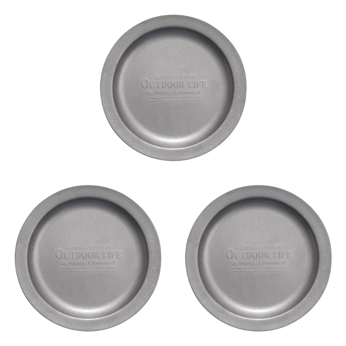 22cm Outdoor Camping Plate Dish