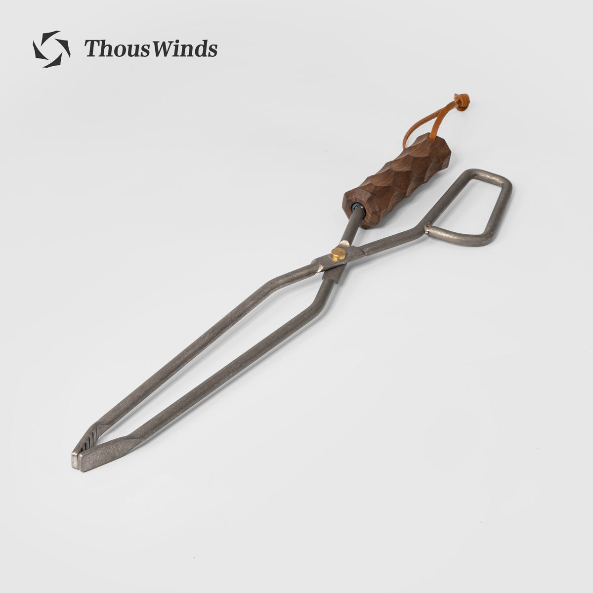 YAMA Wooden Titanium Wood Stove Tong