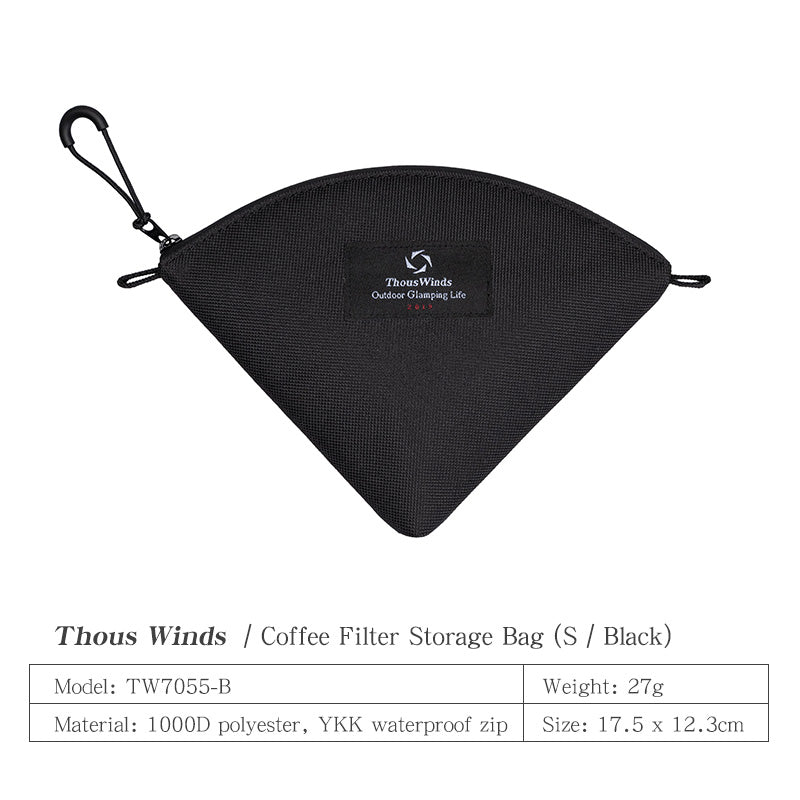 Portable Coffee Filter Storage Bag