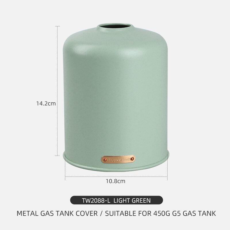 450/230g OD Gas Canister Metal Cover Protector