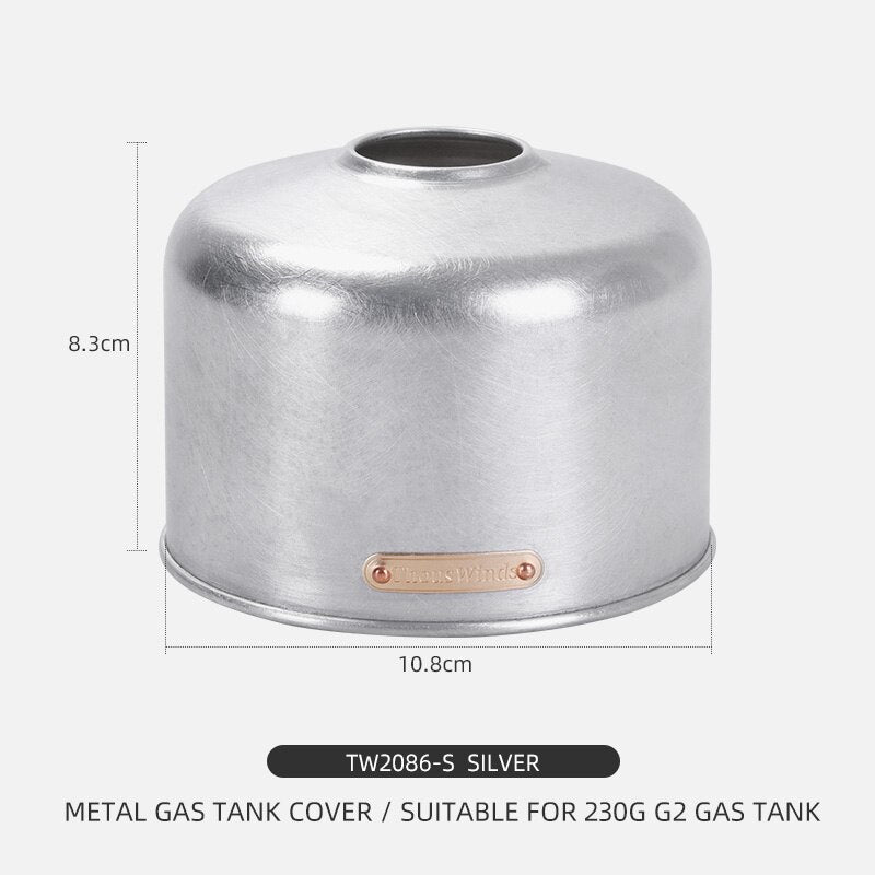 450/230g OD Gas Canister Metal Cover Protector