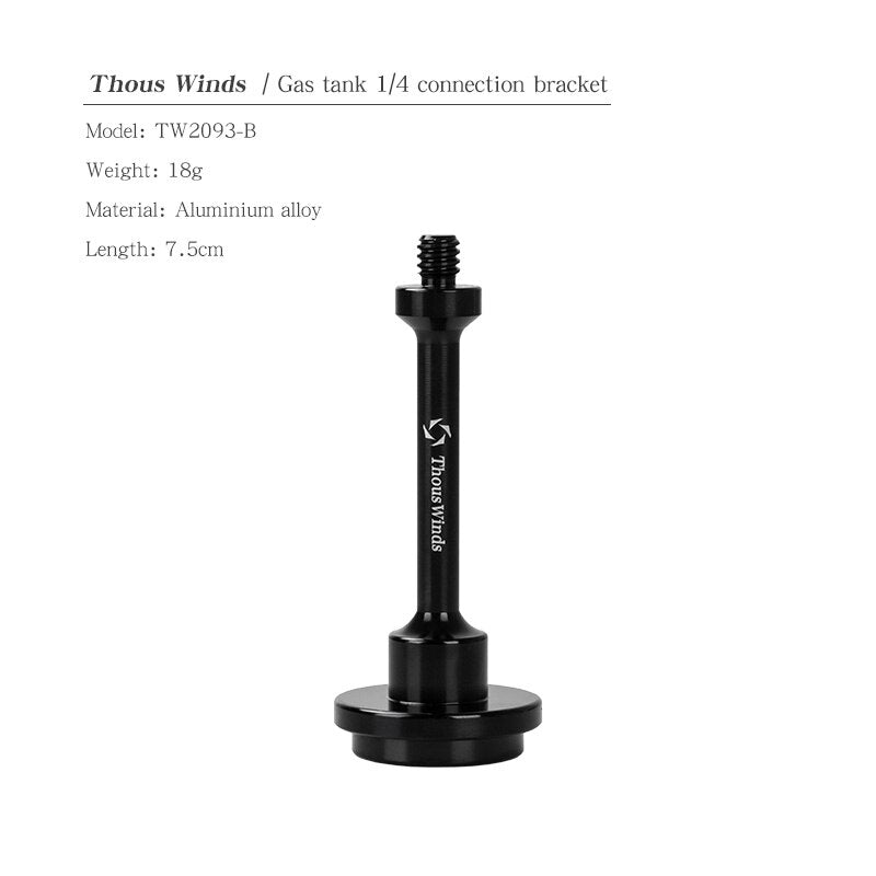 ThousWinds Embed 1/4 Tripod Screw With Magnet Desktop Lantern Stand