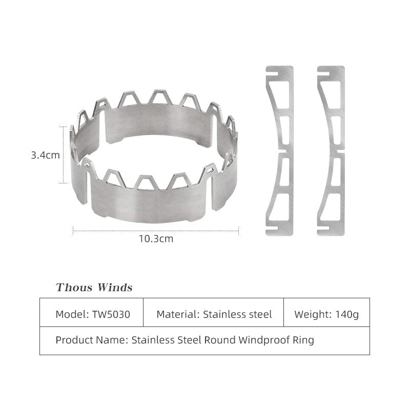 Titanium Windproof Ring TW5031 for SOTO KOVEA