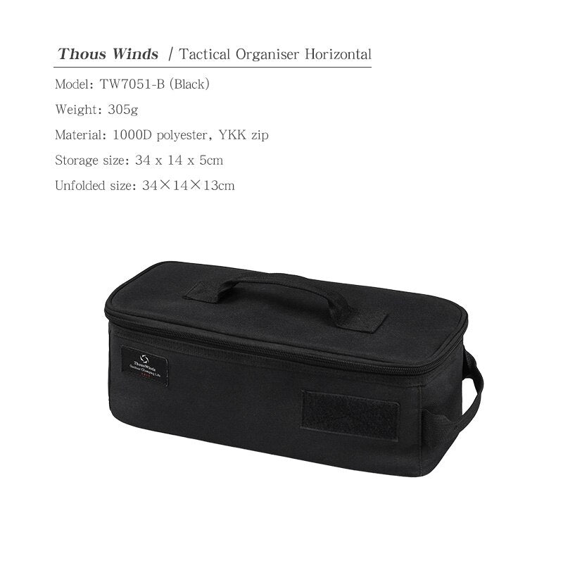 Thous Winds Camping Travel Portable Separated Storage Bag Large Storage Capacity Outdoor Bag Outdoor Camping Equipment