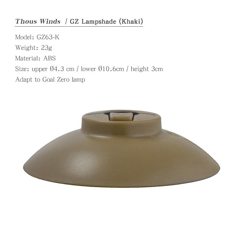 Lampshade for Goal Zero Lighthouse Micro Flash USB Rechargeable Lantern