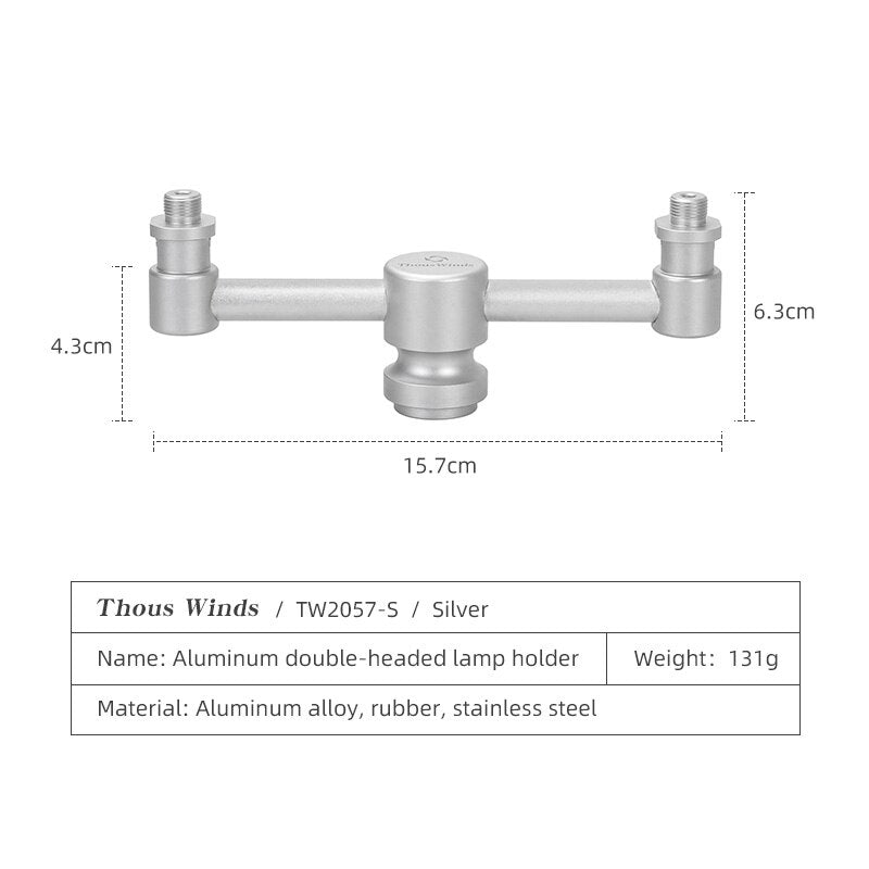 Aluminum Alloy Lamp Gas Adapter