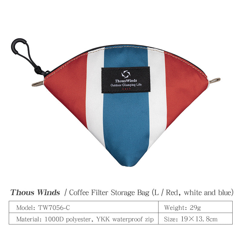 Portable Coffee Filter Storage Bag