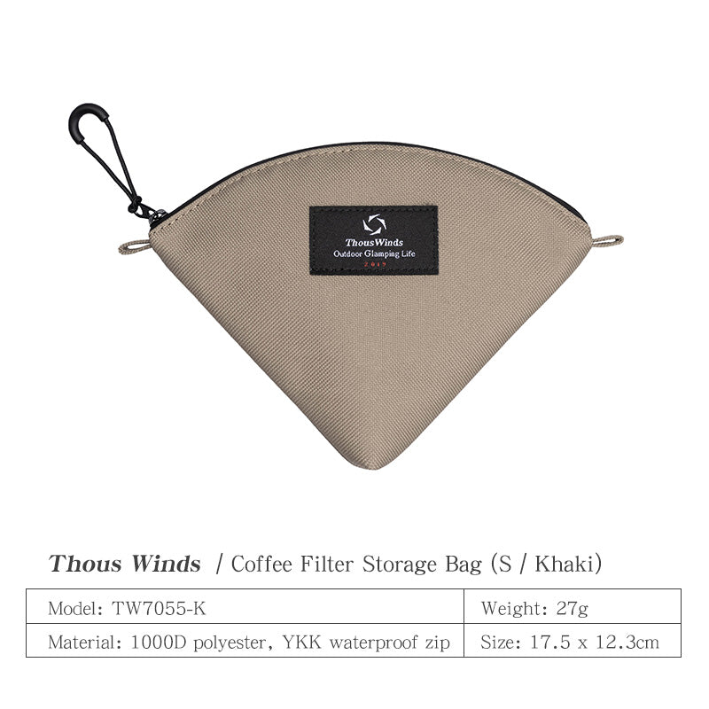 Portable Coffee Filter Storage Bag