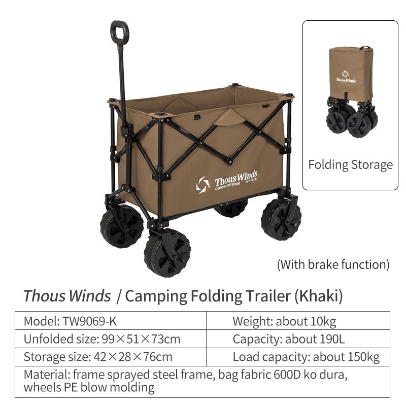 ThousWinds Camping Folding Trailer