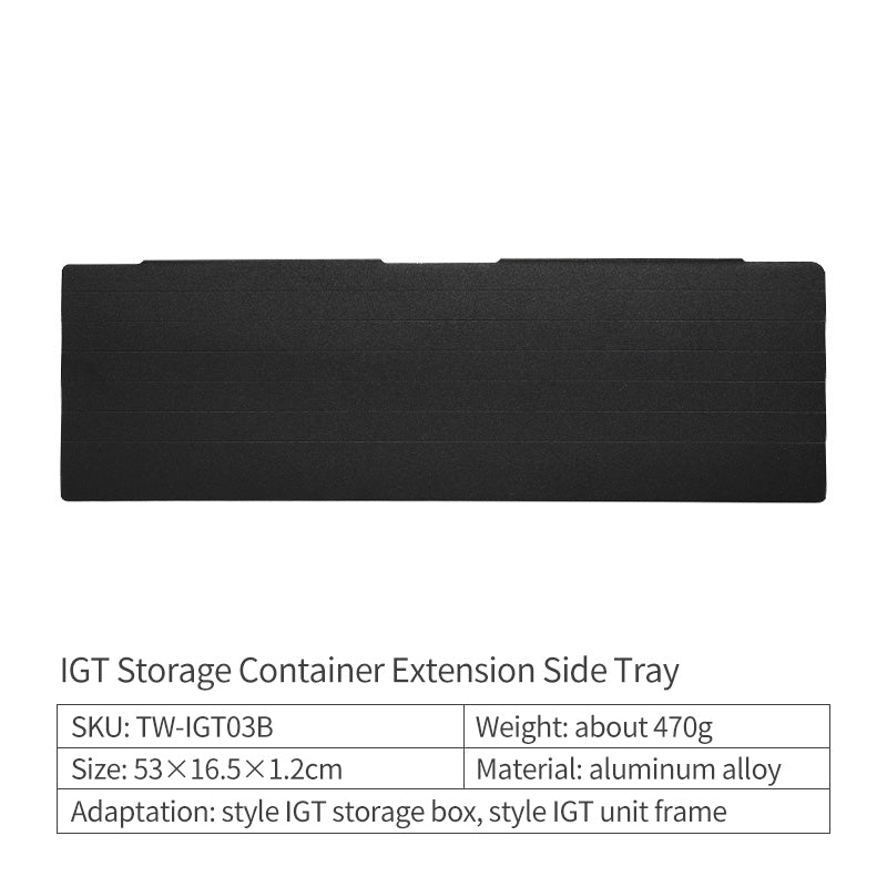 IGT Storage Container 50L Extension Frame