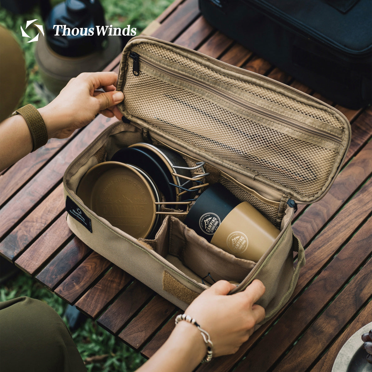 Camping Cookware Organizer