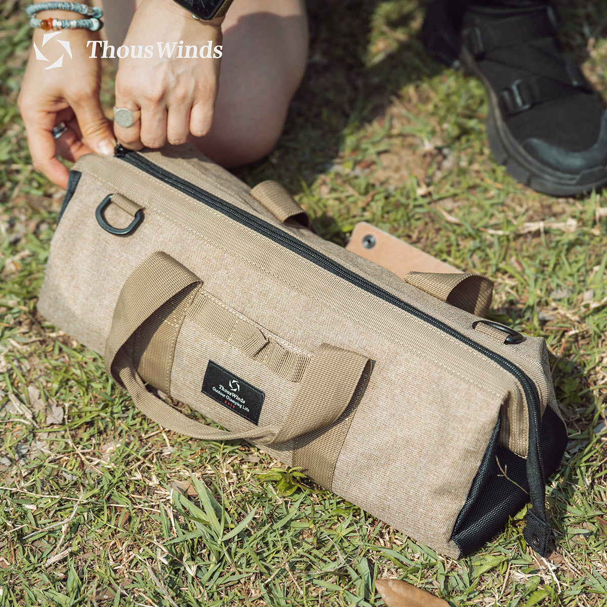 Tent Stakes Camping Tools Organiser Storage Bag