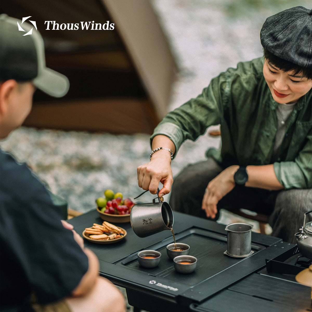 Tea Ceremony Titanium Tea Set