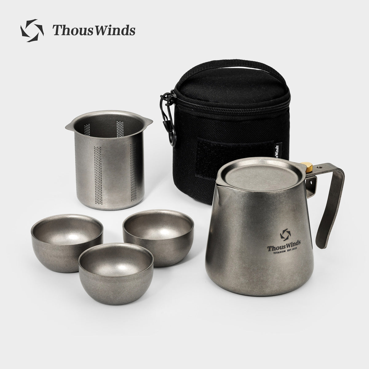 Tea Ceremony Titanium Tea Set