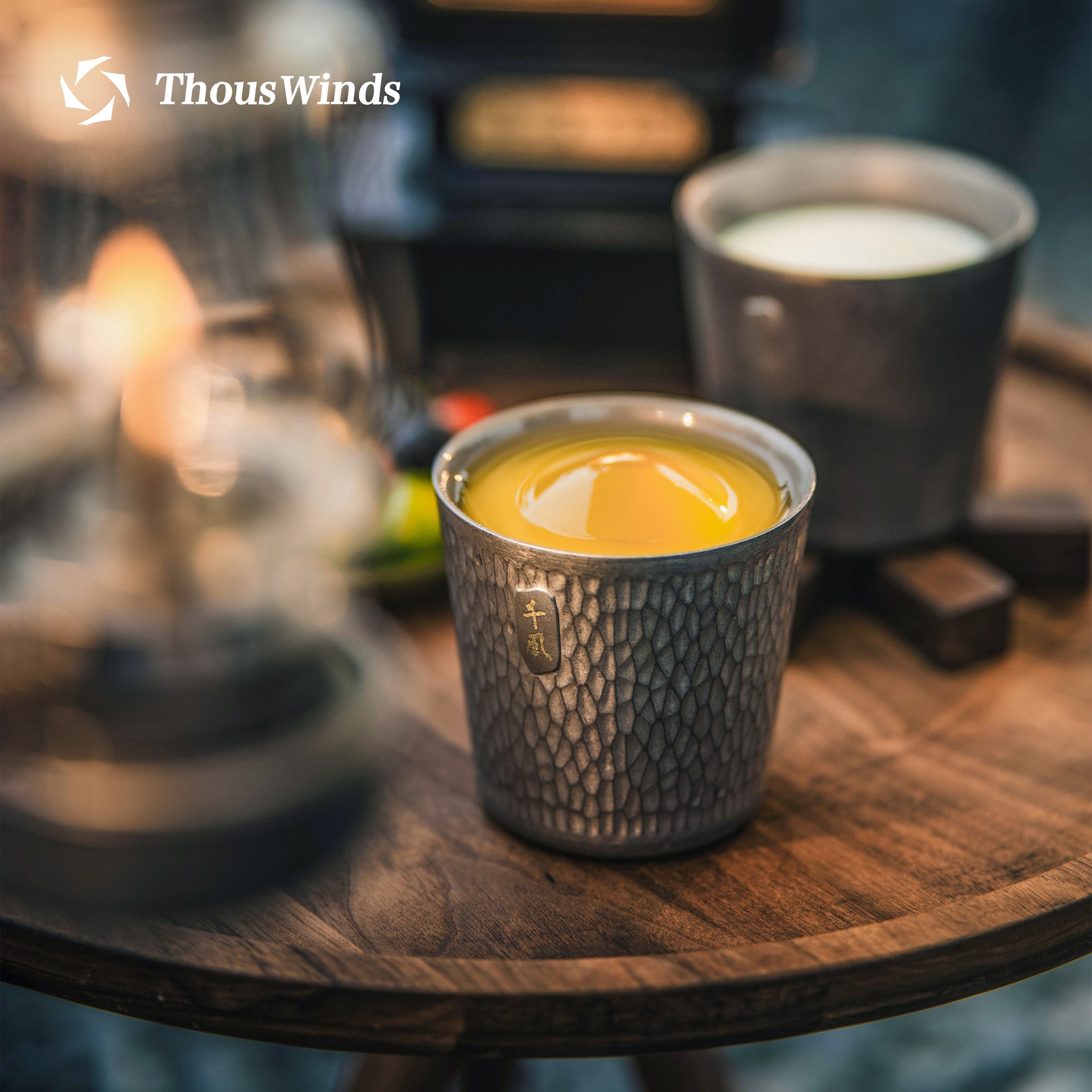 Thous Winds Tasse de camping en titane, double paroi de 300 ml, tasse d'extérieur anti-brûlure, tasse à café pour camping, randonnée, randonnée Thous Winds Tasse de camping en titane, double paroi de 300 ml, tasse d'extérieur anti-brûlure, tasse à café pour camping, randonnée, randonnée