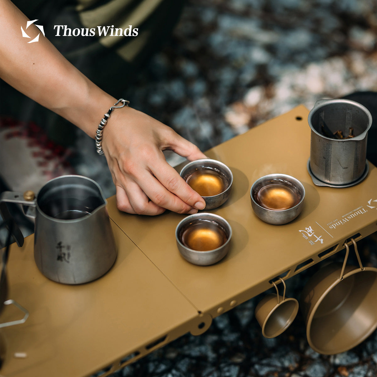 Tea Ceremony Titanium Tea Set