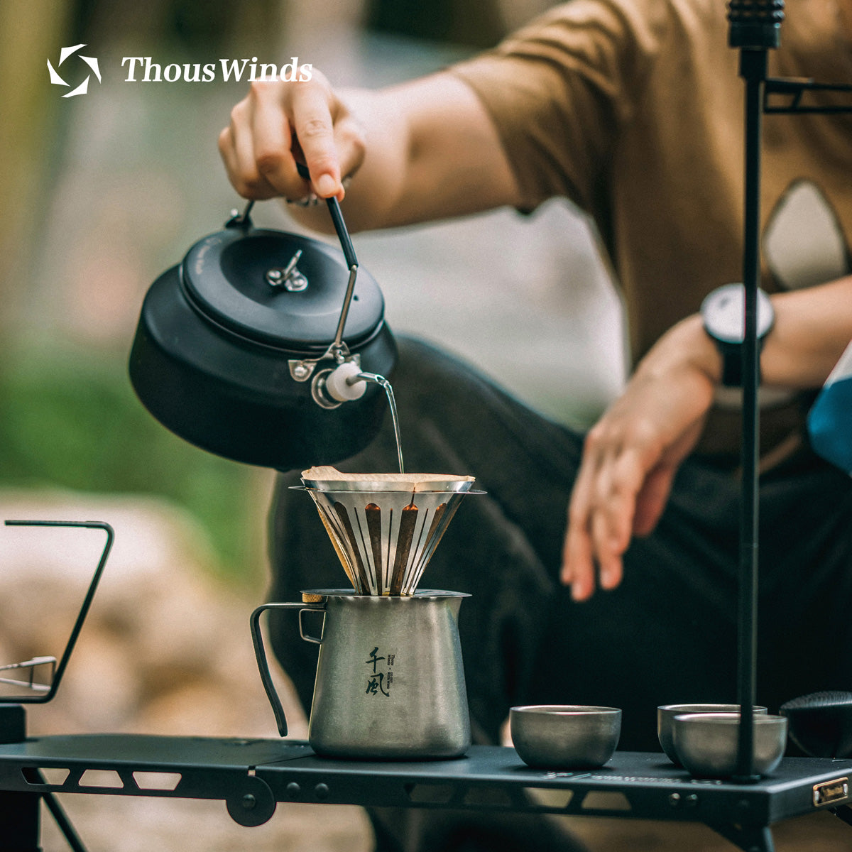 Tea Ceremony Titanium Tea Set