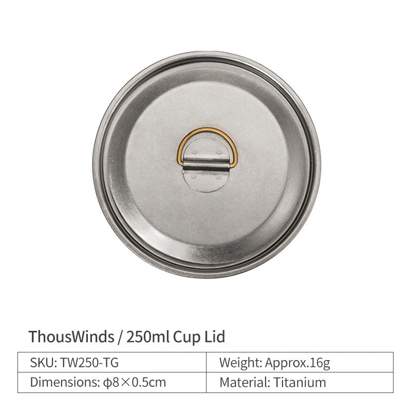ThousWinds 250/350/450ML Ti-Single Cup