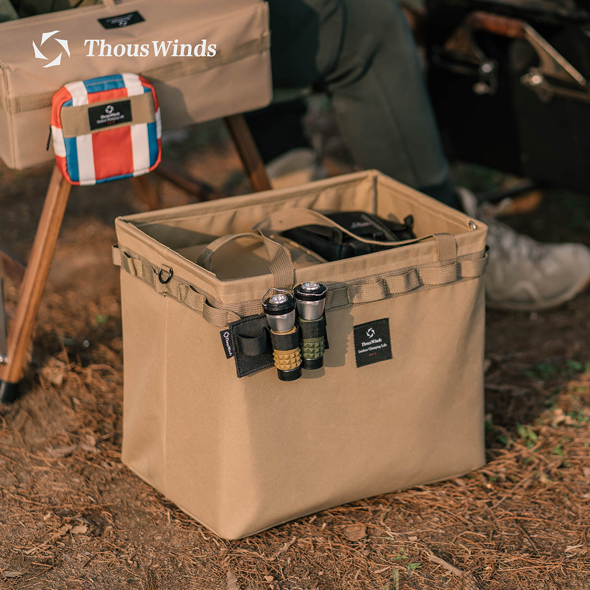 Molle Camping Lantern Holder Storage Webbing