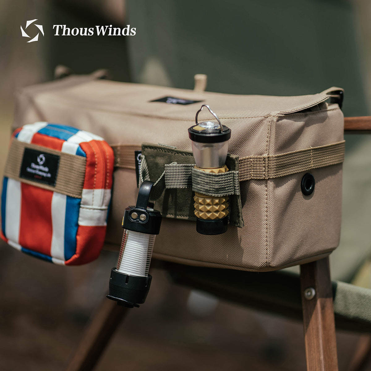 Molle Camping Lantern Holder Storage Webbing