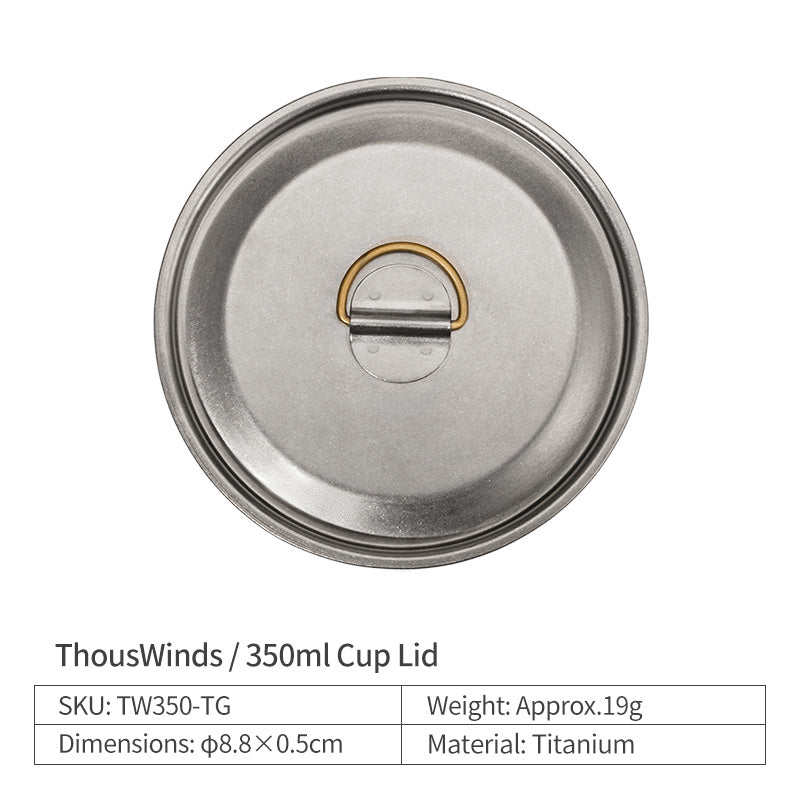 ThousWinds 250/350/450ML Ti-Single Cup
