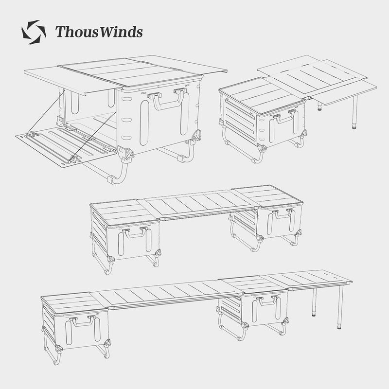 Thous Winds Stylized IGT Storage Container 50