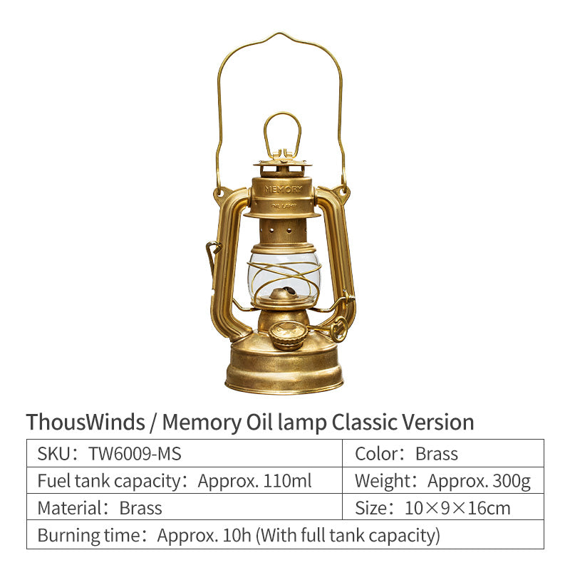 ThousWinds Memory Oil Lamp