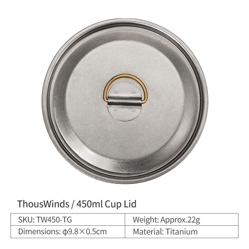 ThousWinds 250/350/450ML Ti-Single Cup