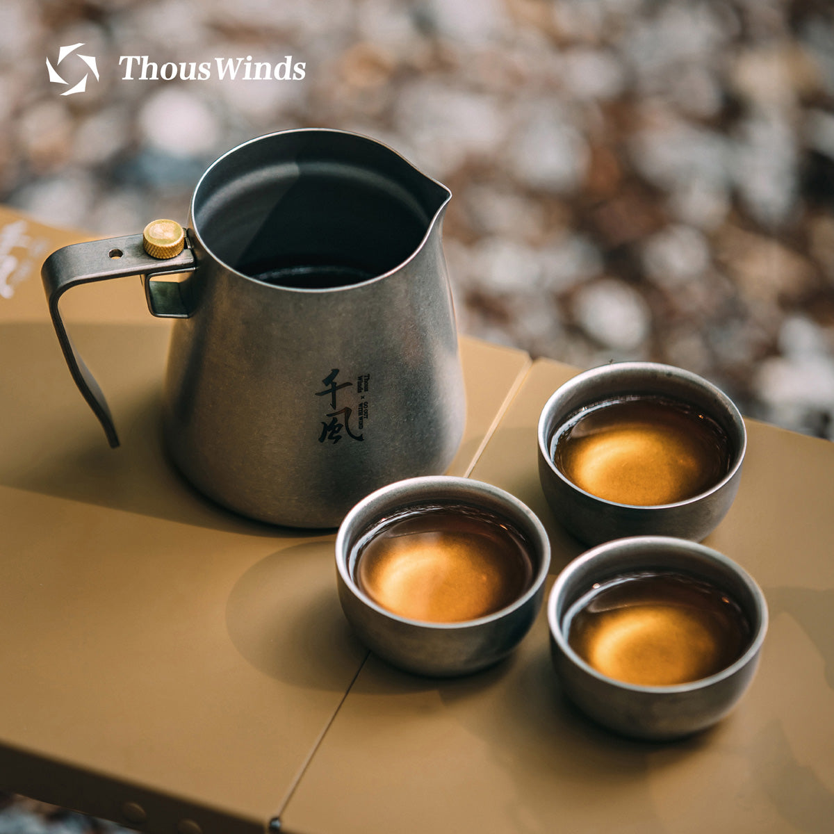 Tea Ceremony Titanium Tea Set