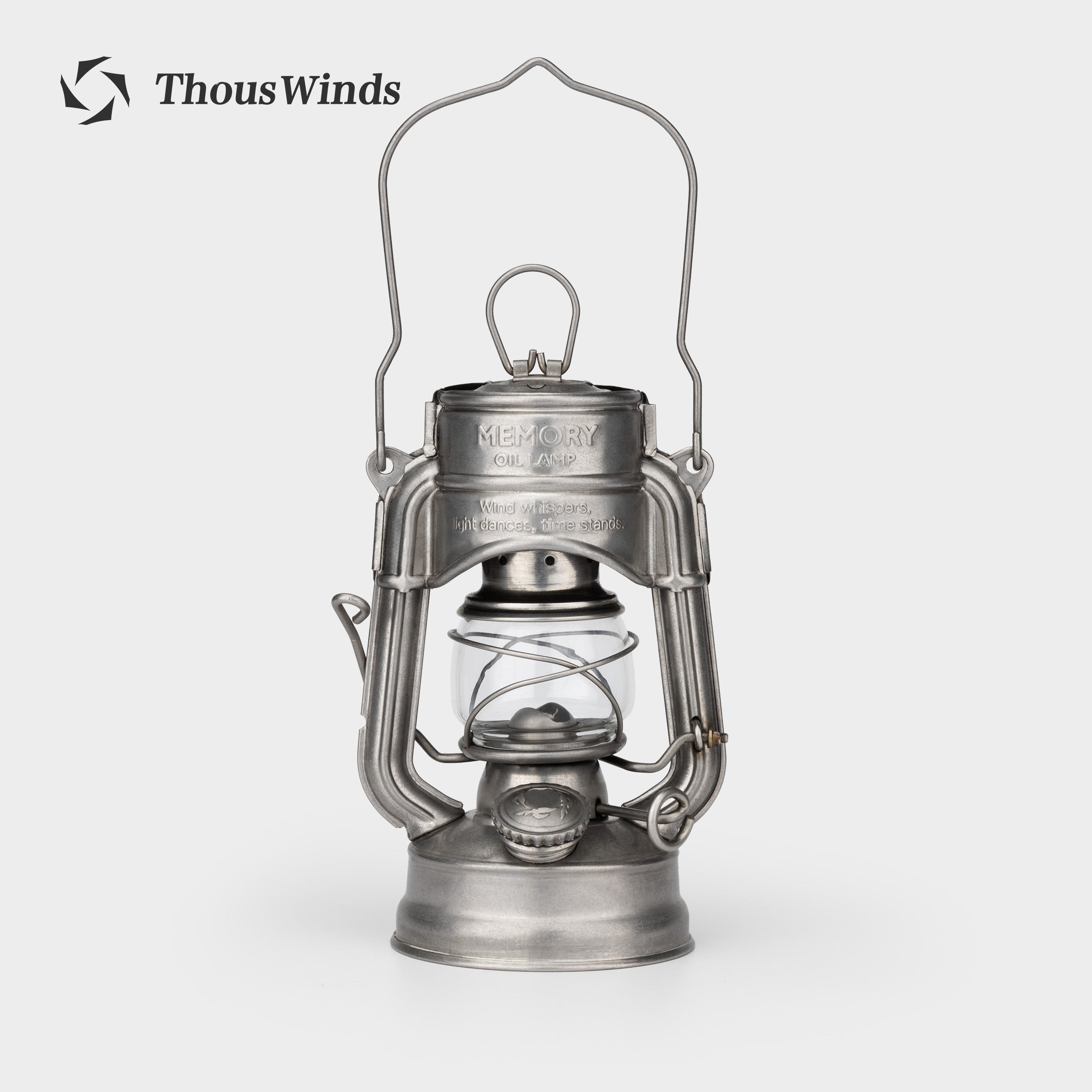 Thous Winds Memory Oil Lamp Outdoor Camping Lantern