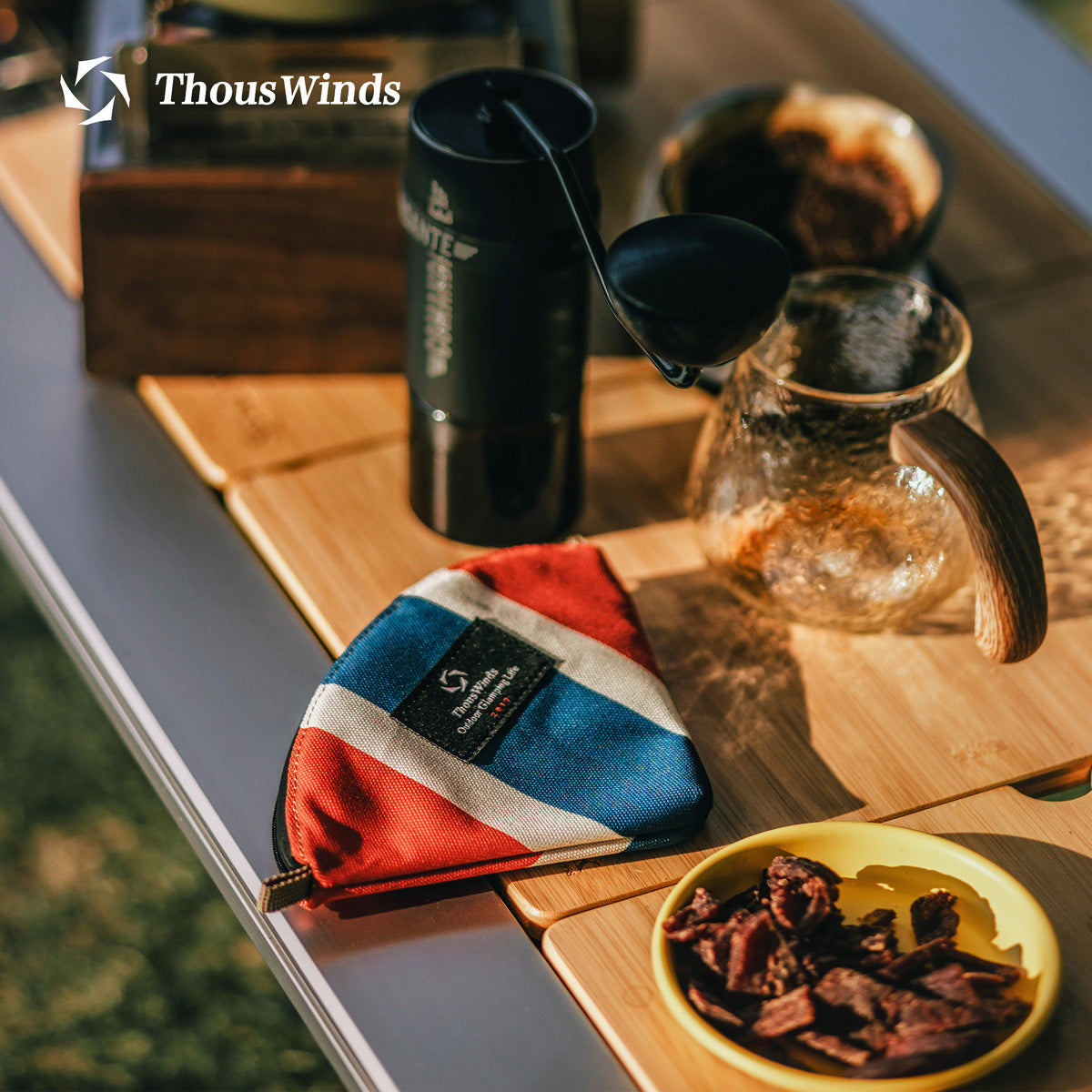 Thous Winds Outdoor Coffee Filter Storage Bag