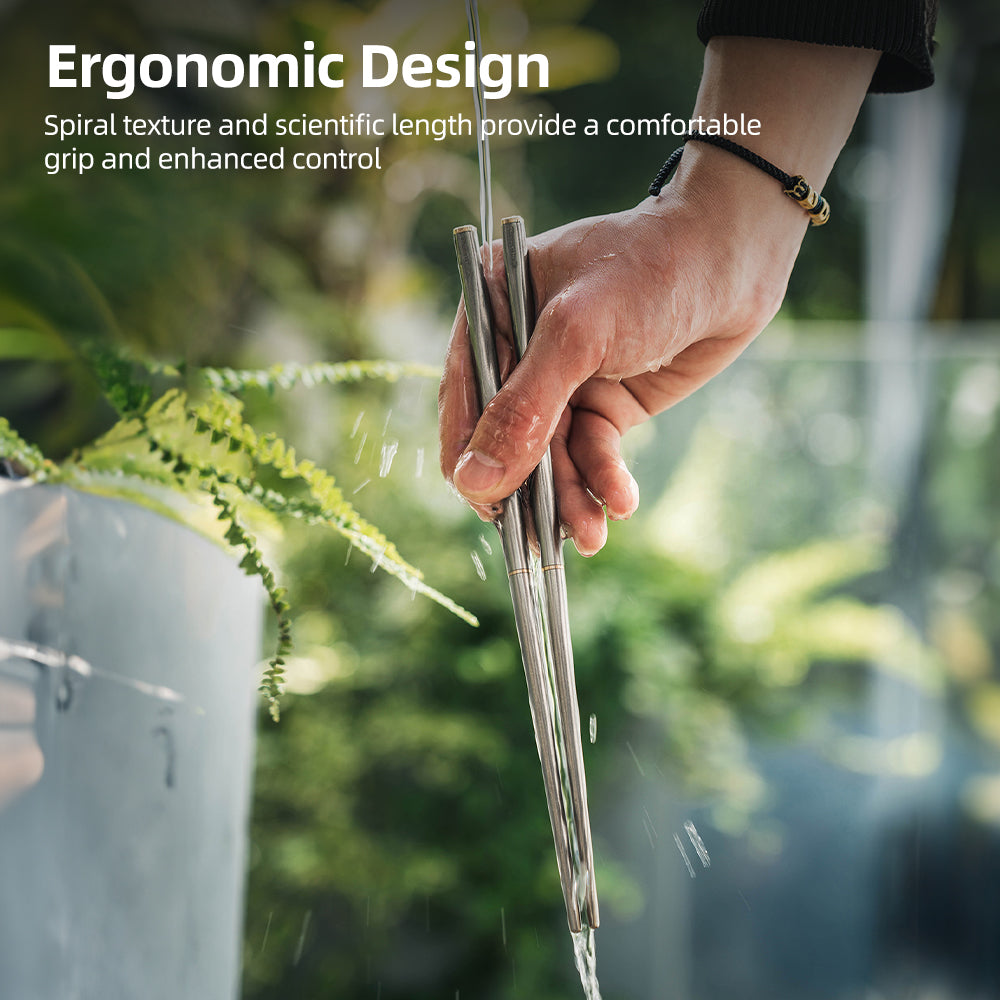 Foldable Titanium Chopsticks