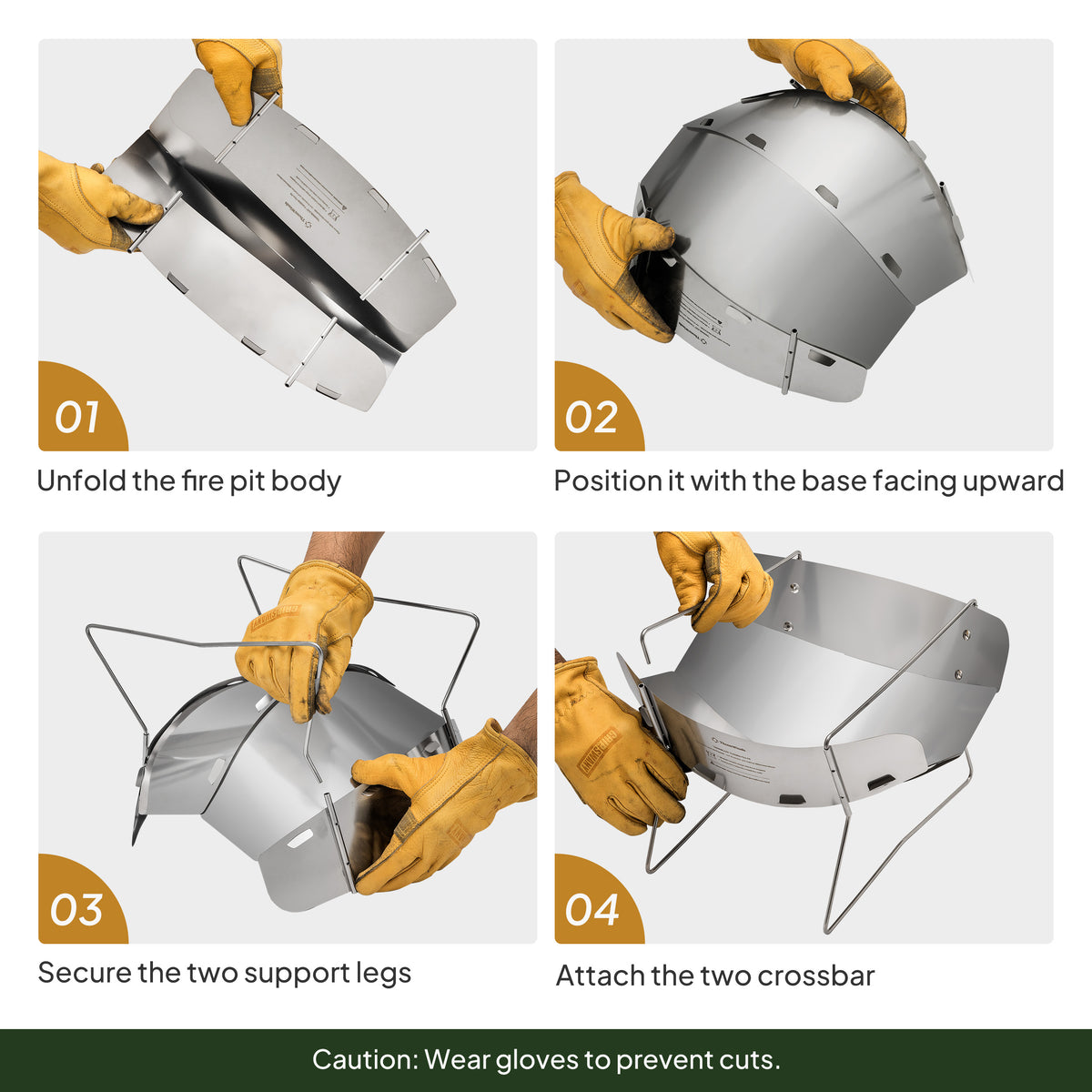 Hanablaze Foldable Fire Pit