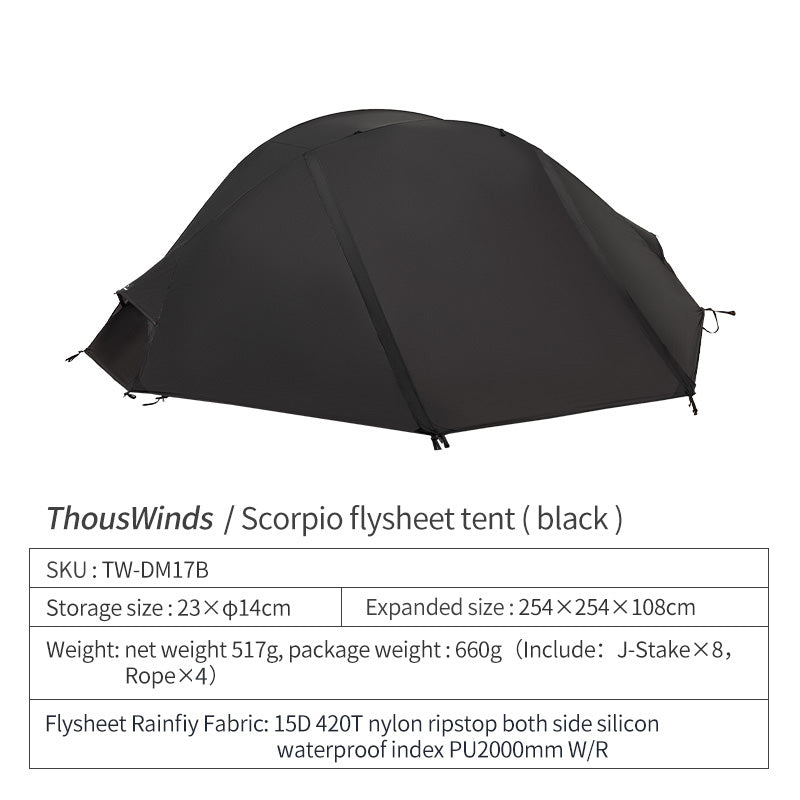 Scorpio 1 Person Cot Tent