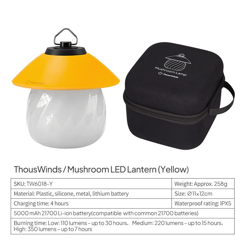 Mushroom LED Lantern