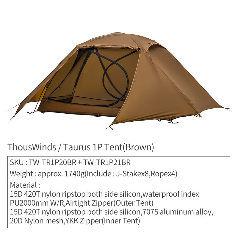 ThousWinds Taurus 1P Tent