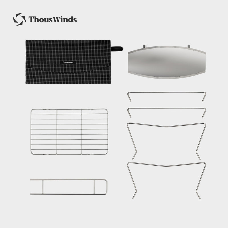 ThousWinds Hanablaze Ultralight Foldable Fire Pit