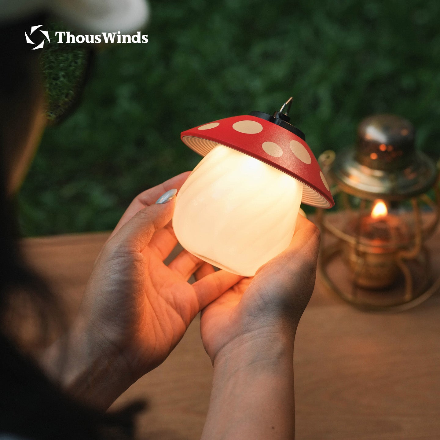 Mushroom LED Lantern