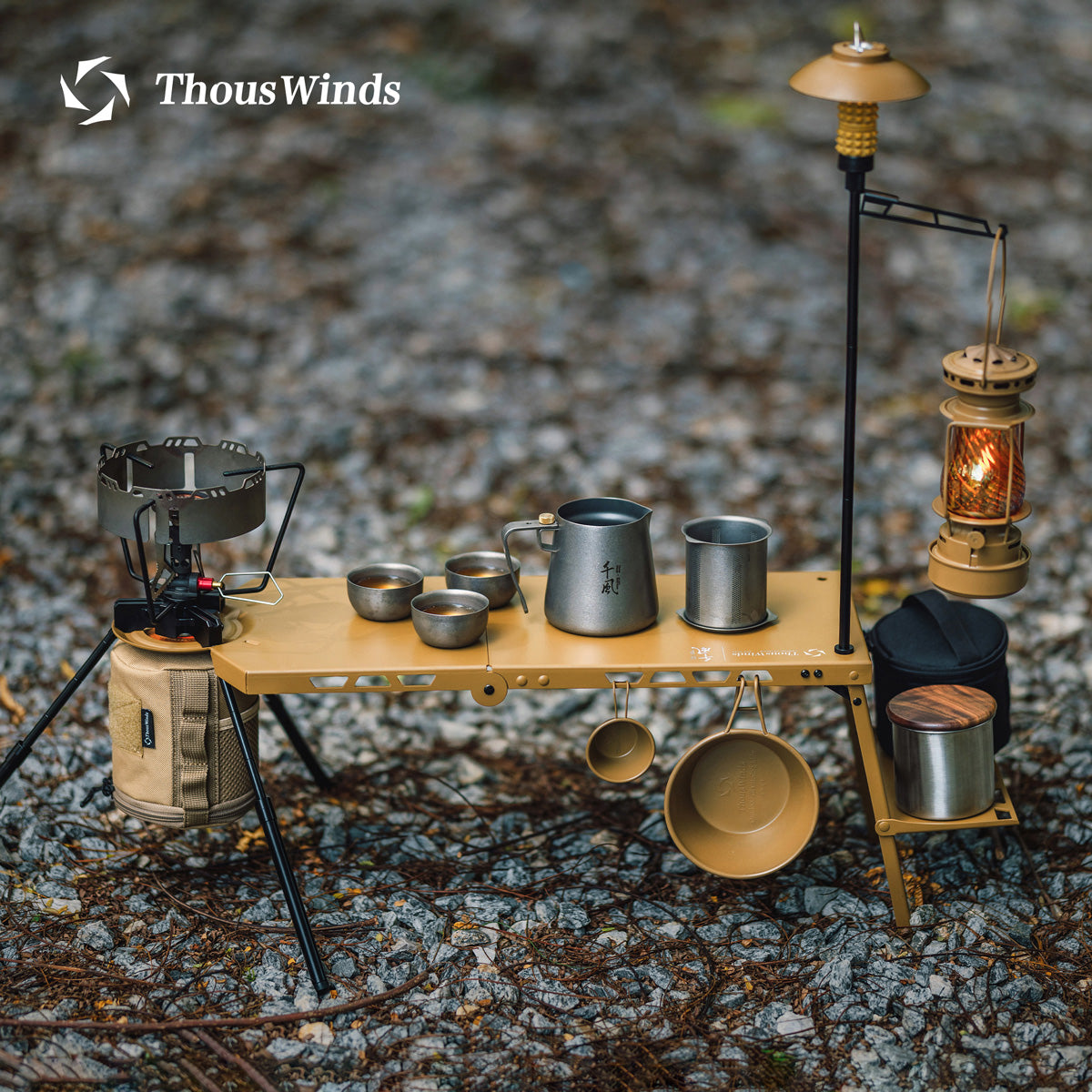 SOLO Aluminum Folding Table