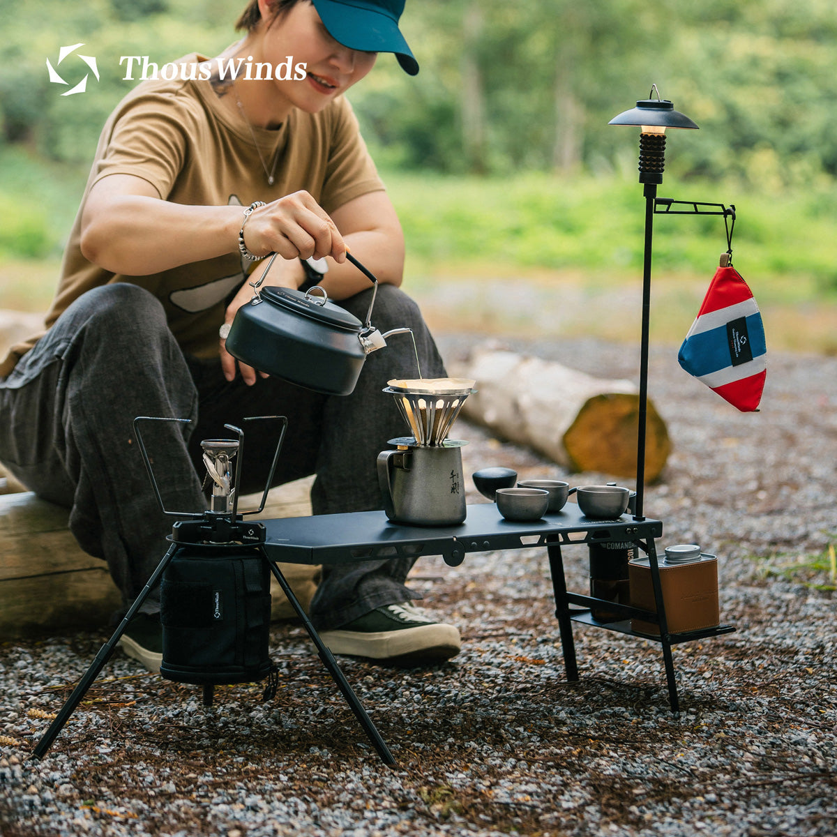 SOLO Aluminum Folding Table