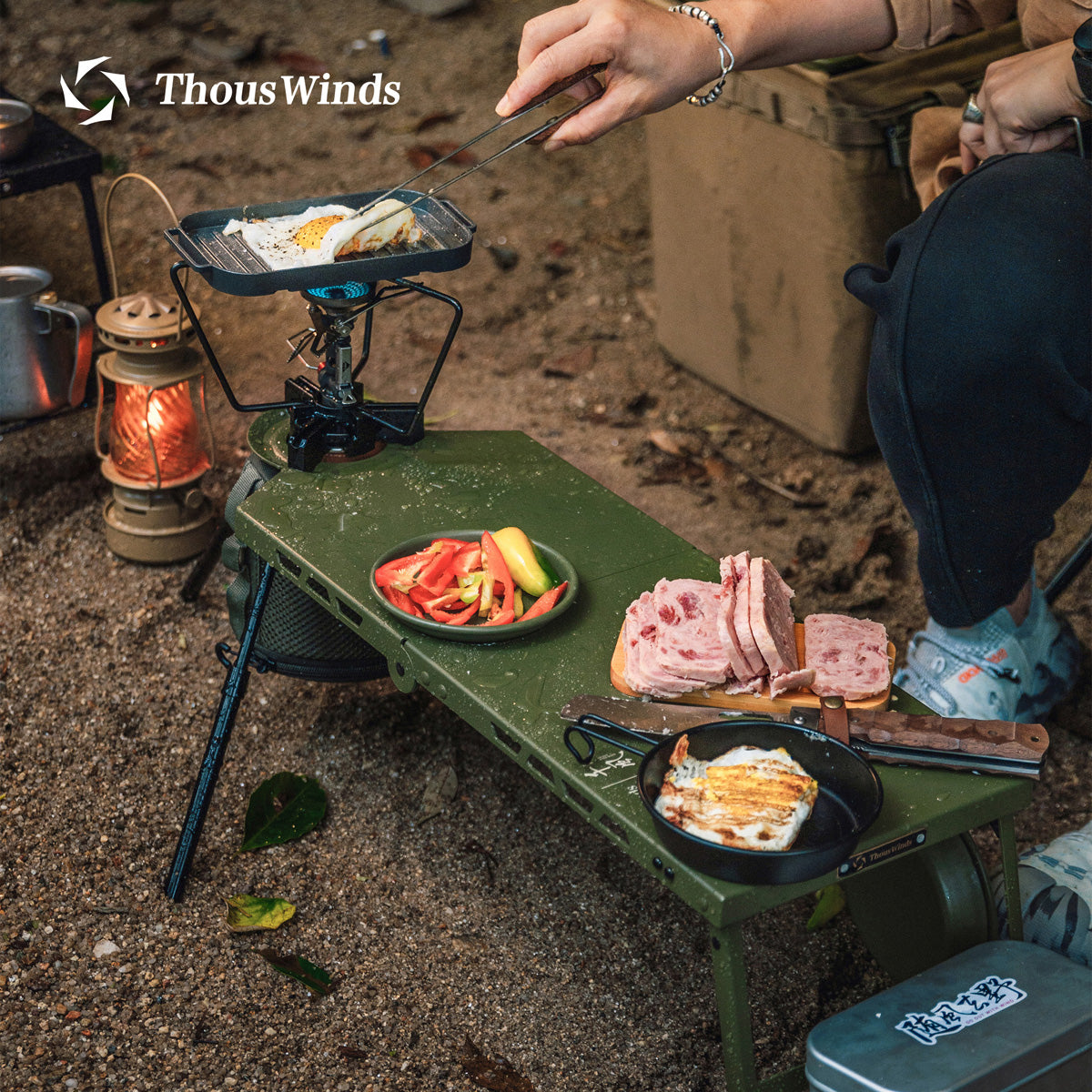 Thous Winds SOLO Aluminum Folding Table