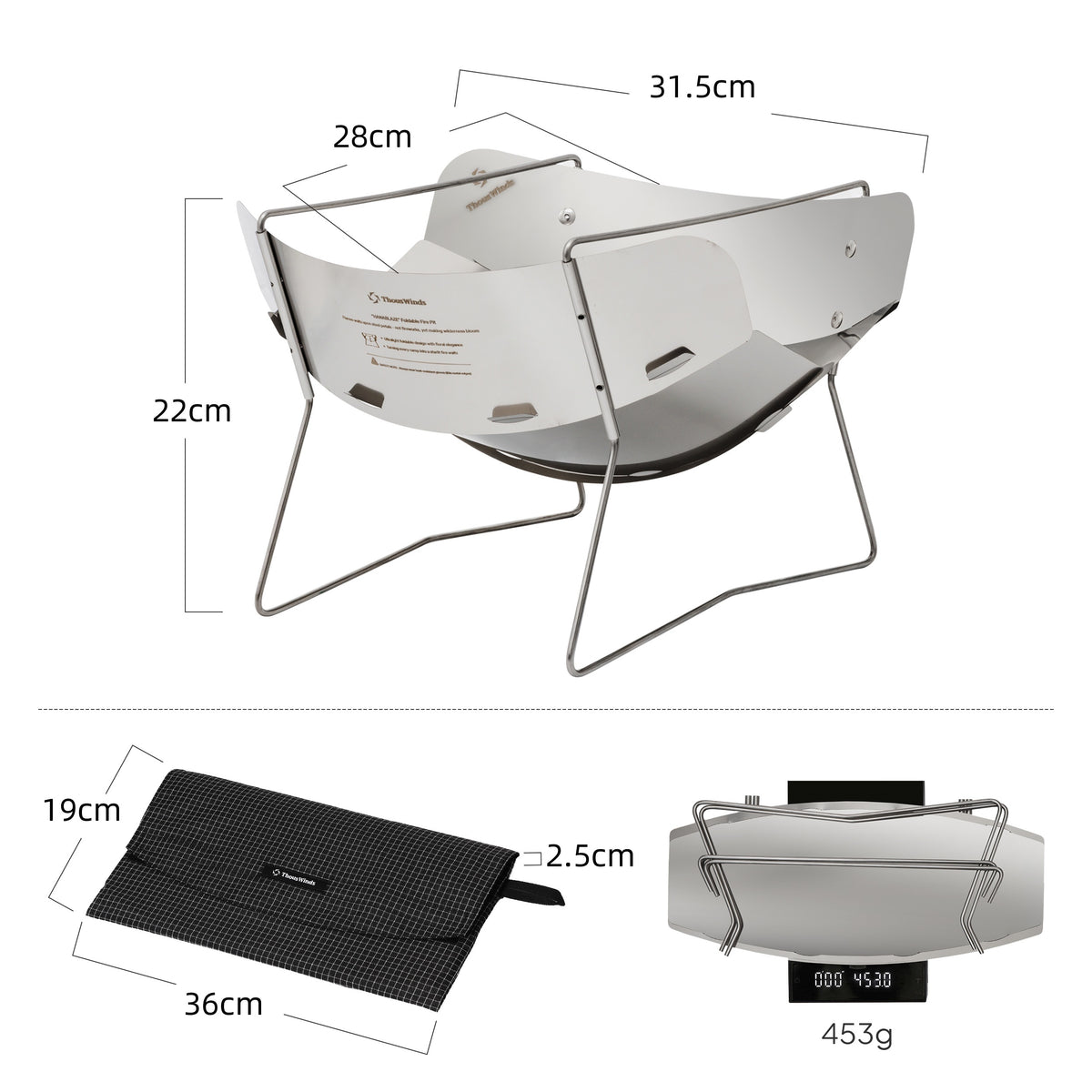 Hanablaze Foldable Fire Pit
