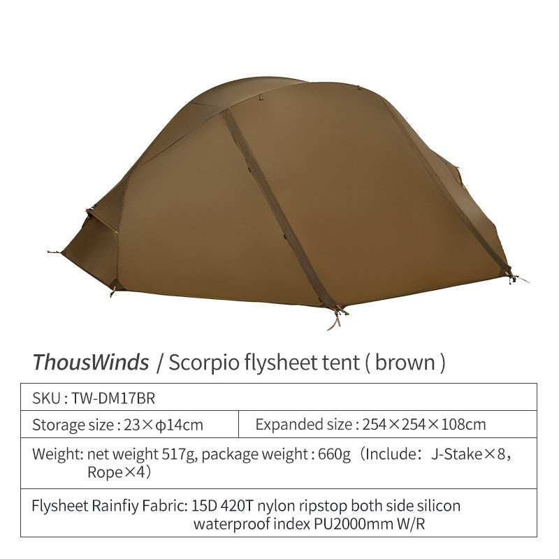 Scorpio 1 Person Cot Tent